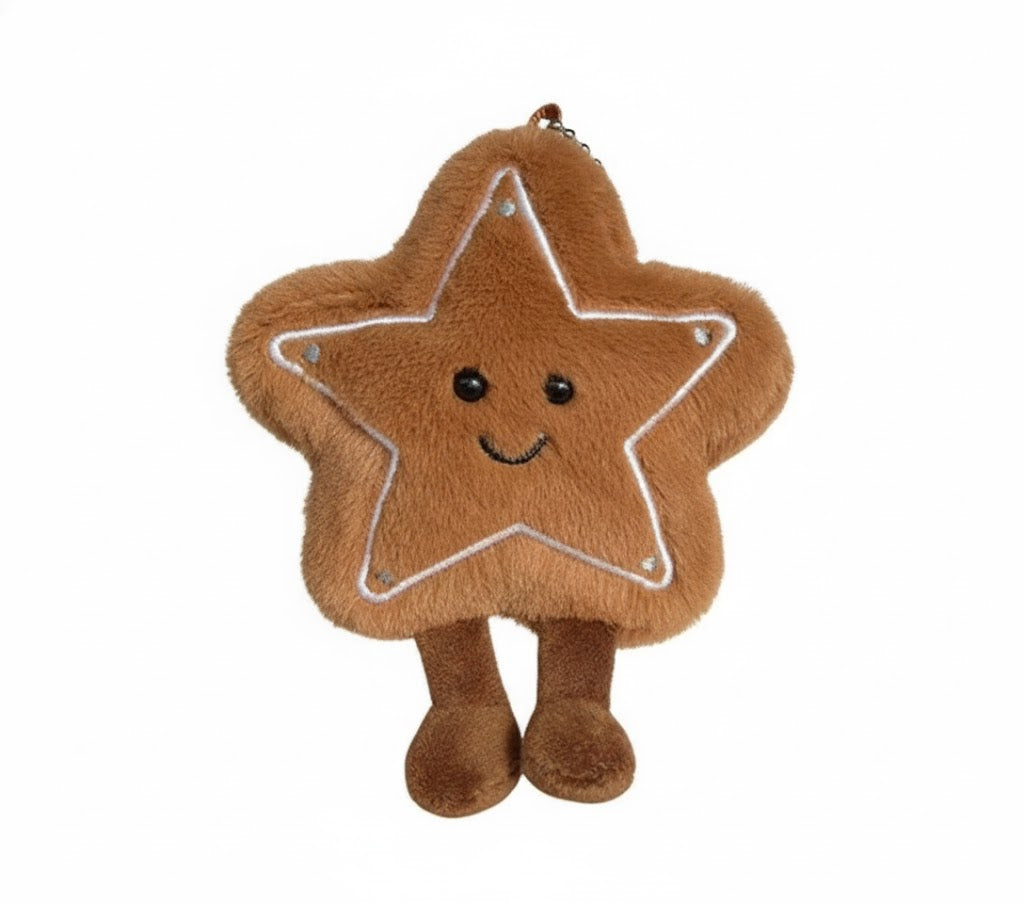 Peach Smiling Fruit Plush Toy