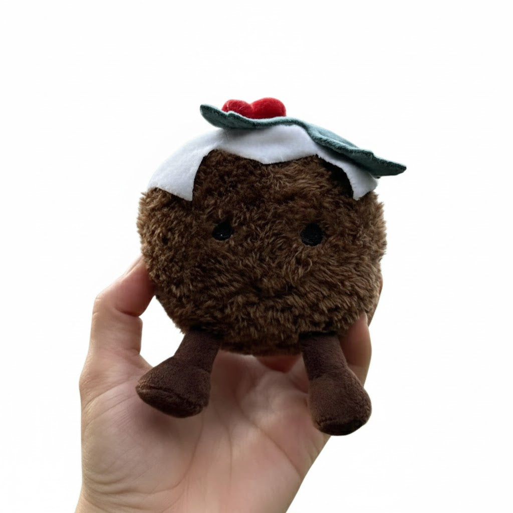 Peach Smiling Fruit Plush Toy