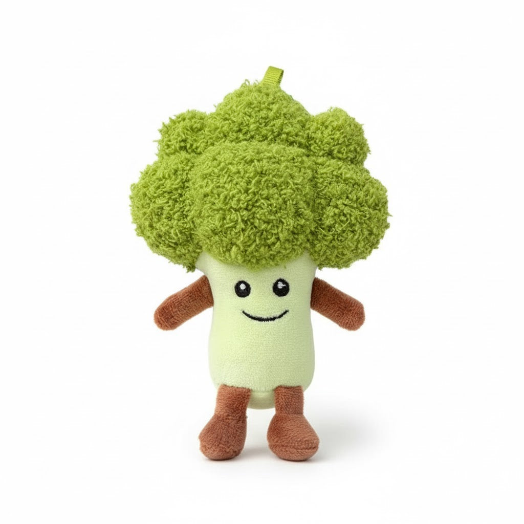 Peach Smiling Fruit Plush Toy