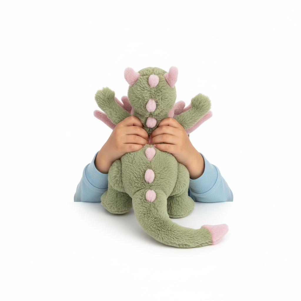Jelly Dragon Plush Doll Green