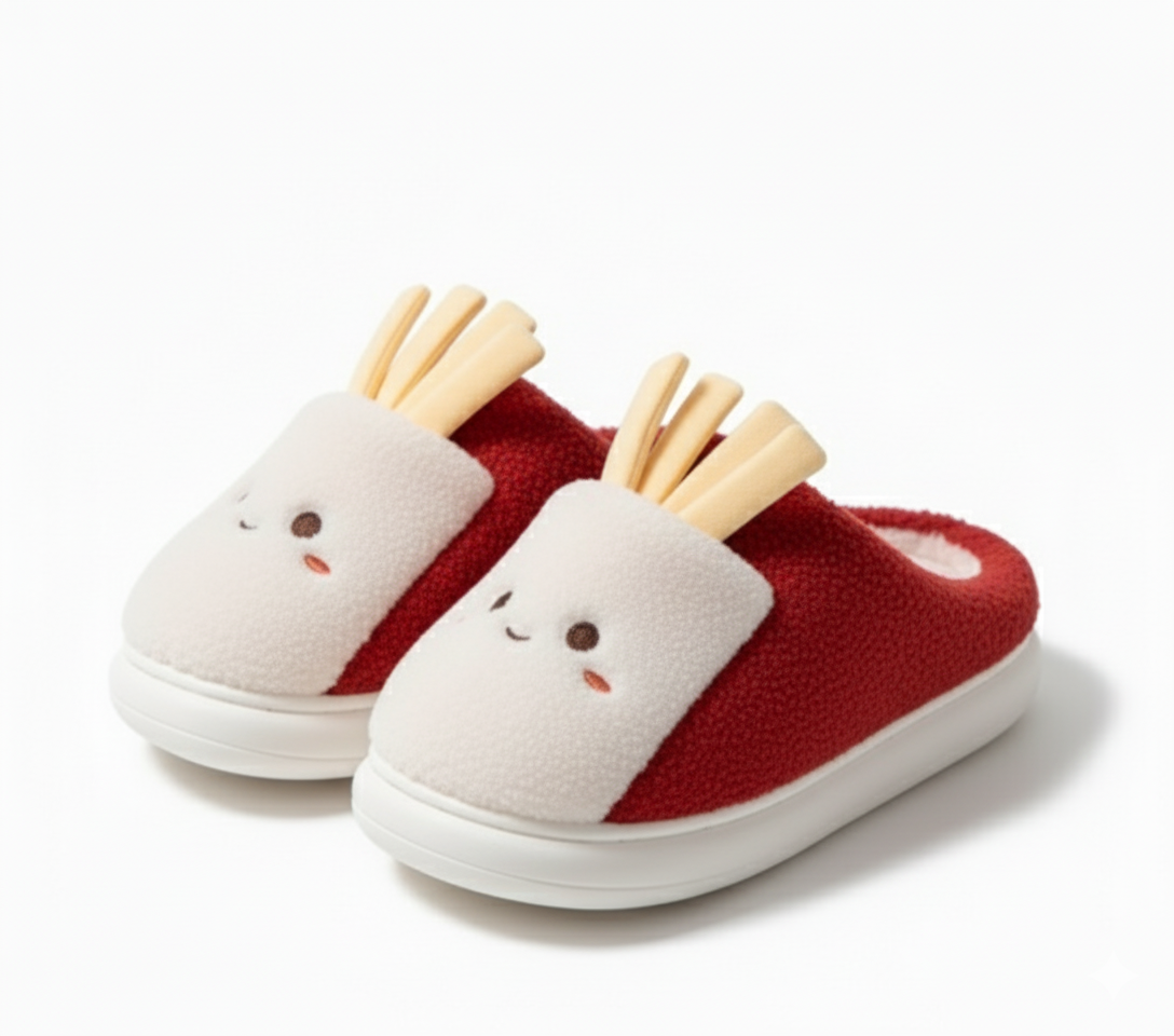 Cosy Chips Cotton Slippers
