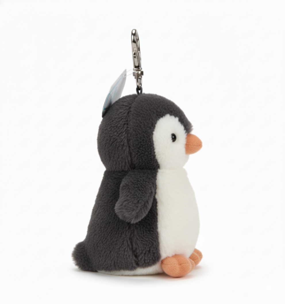 Teddy Bear Plushie Keyring Pendant