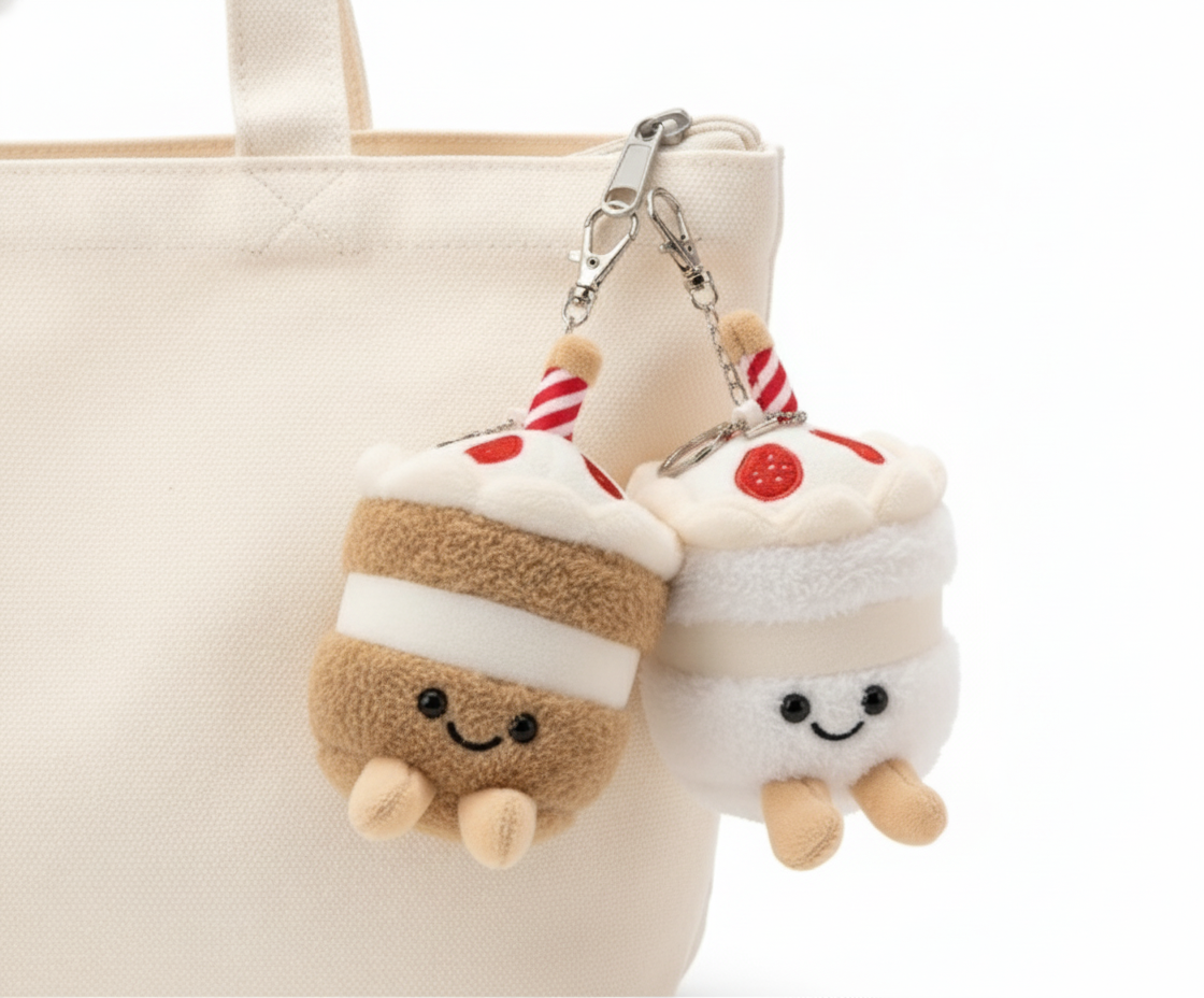Latte Keyring
