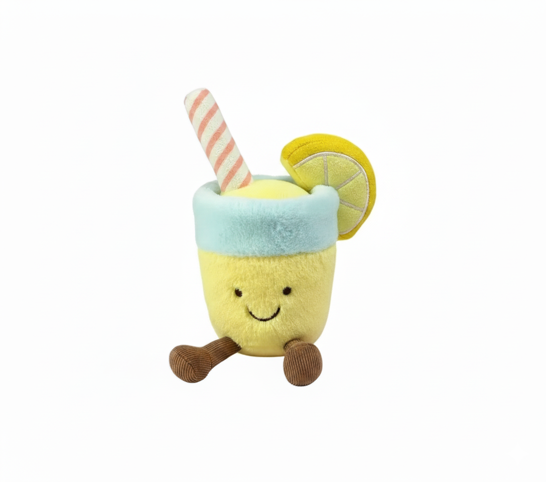Lemonade Plushie Keyring Pendant