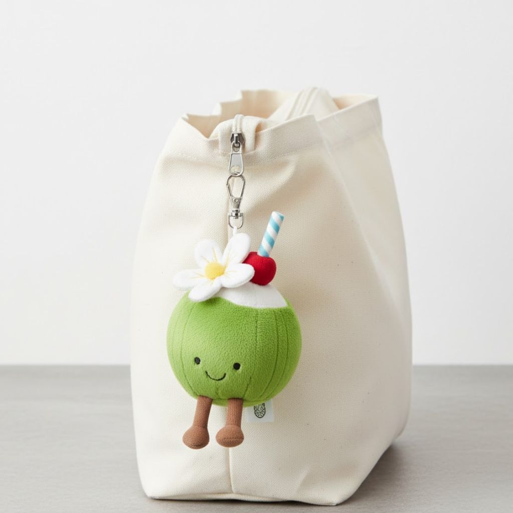 Coconut Keyring