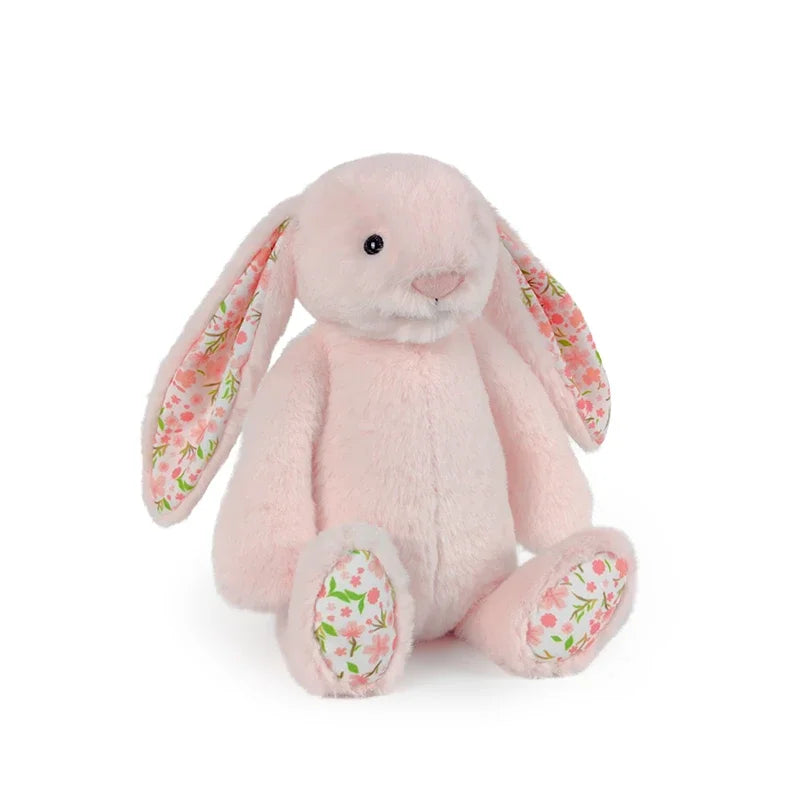 Cute Bonnie Rabbit Plush Toy: Floral Ears Stuffed Animal Doll for Kids