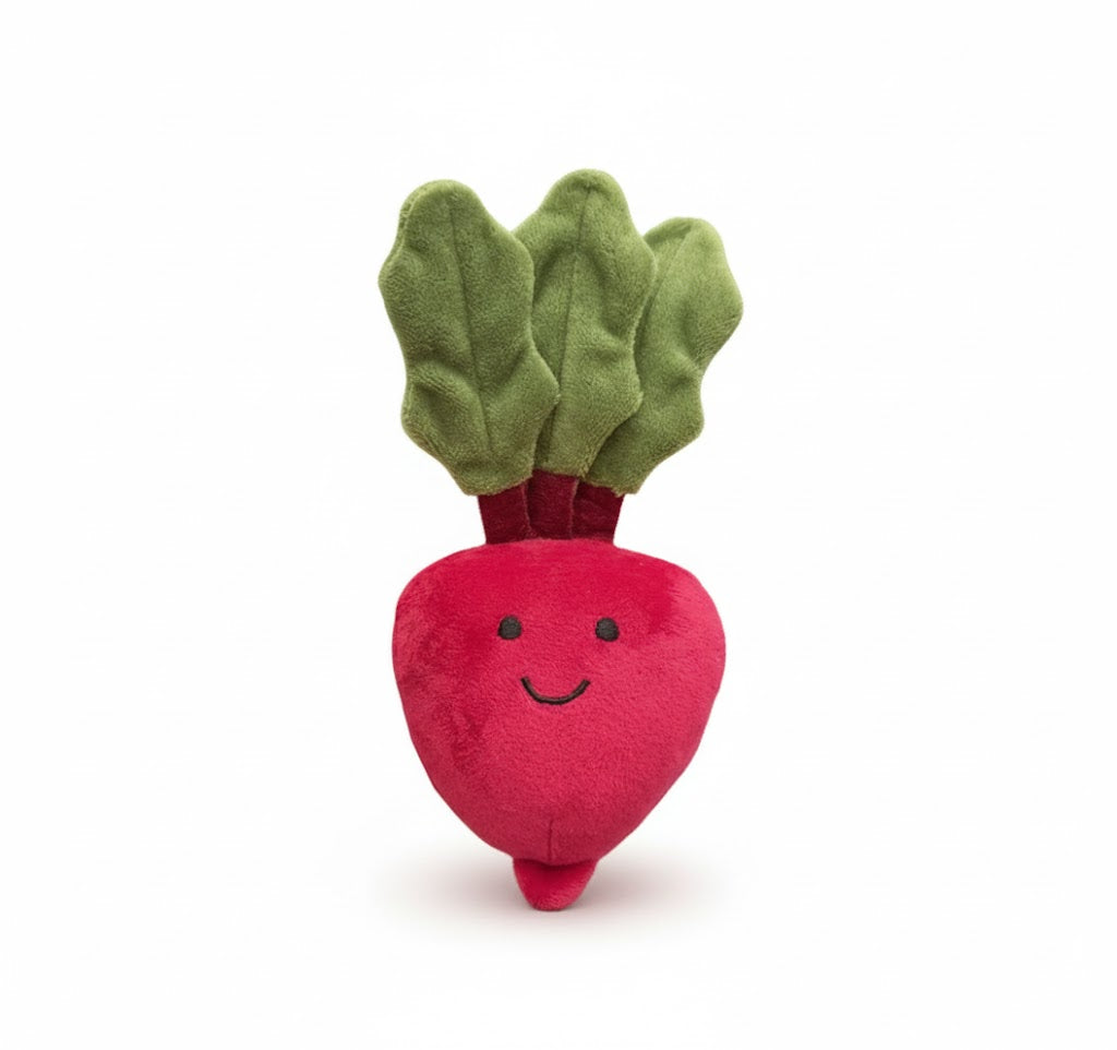 Peach Smiling Fruit Plush Toy